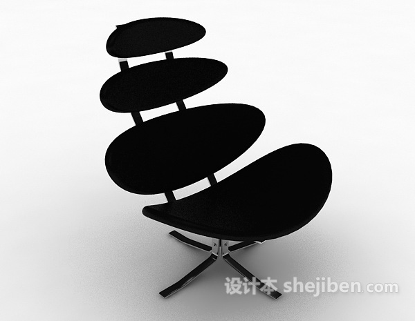 免费个性休闲躺椅3d模型下载
