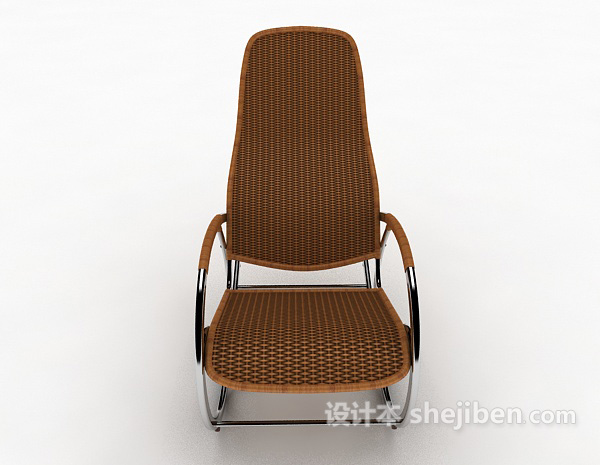 现代风格现代简约摇椅3d模型下载