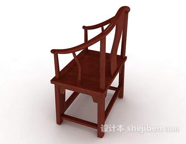设计本新中式家居家居椅3d模型下载