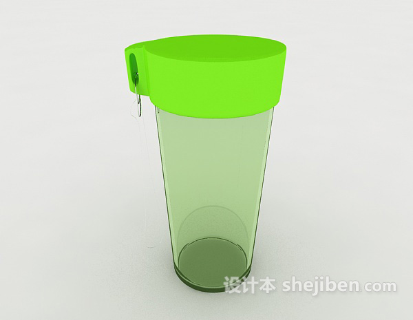 塑料水杯3d模型下载