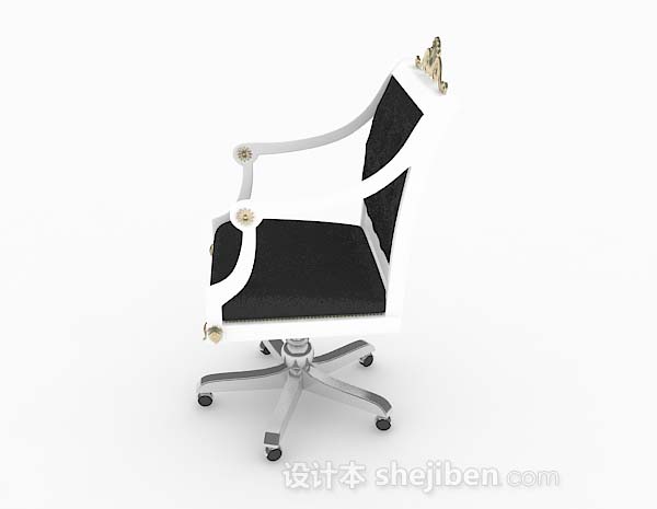 免费欧式家居休闲椅子3d模型下载