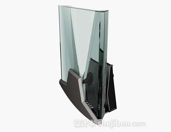设计本个性玻璃壁灯3d模型下载