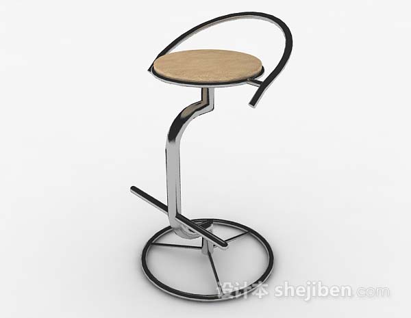 现代风格现代个性简约休闲椅子3d模型下载