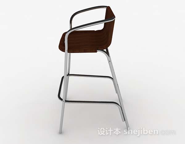 免费现代简单休闲椅子3d模型下载