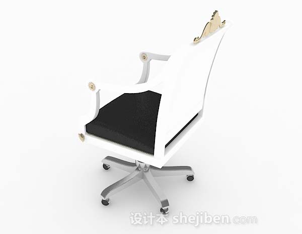 设计本欧式家居休闲椅子3d模型下载