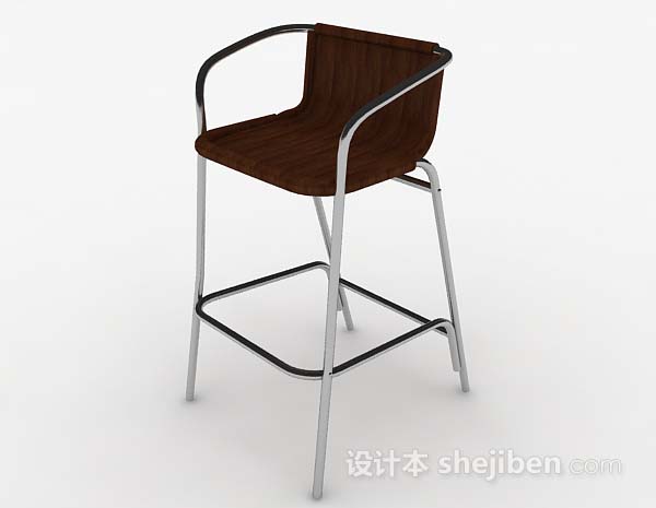 现代风格现代简单休闲椅子3d模型下载