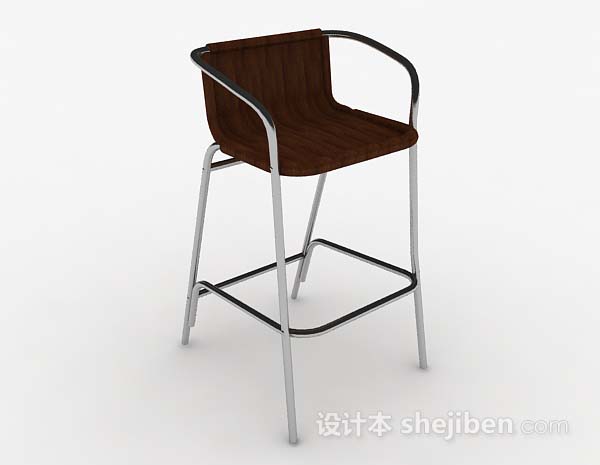 现代简单休闲椅子3d模型下载
