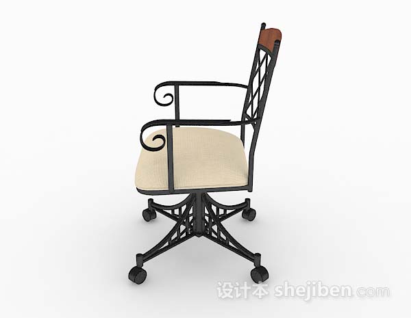 免费现代休闲个性椅子3d模型下载