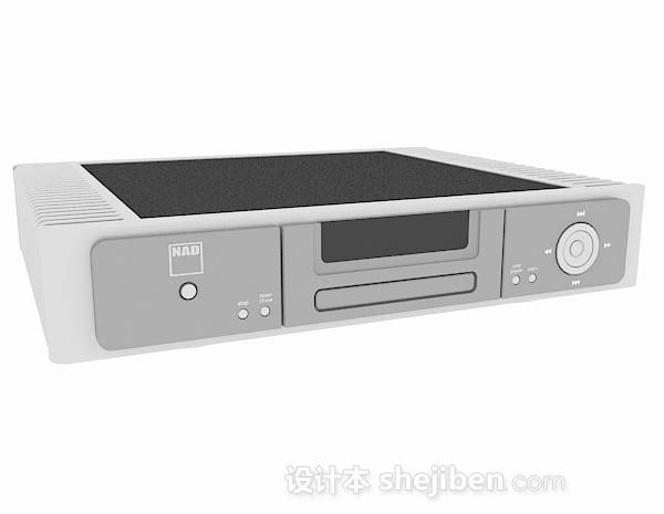 家庭DVD机3d模型下载