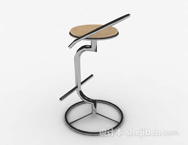 设计本现代个性简约休闲椅子3d模型下载