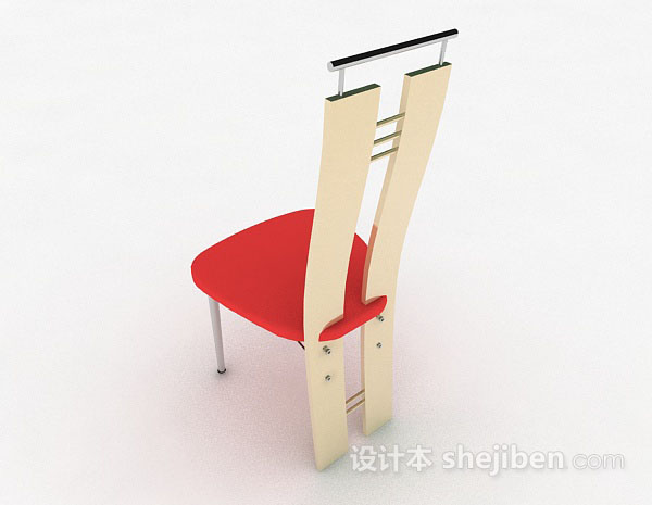 设计本简约家居椅子3d模型下载