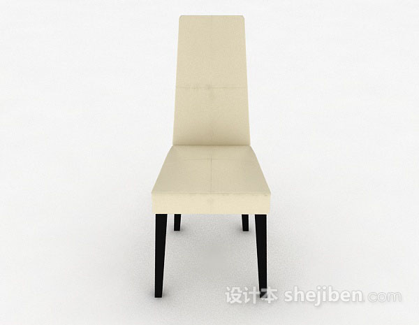 简约家居椅子3d模型下载