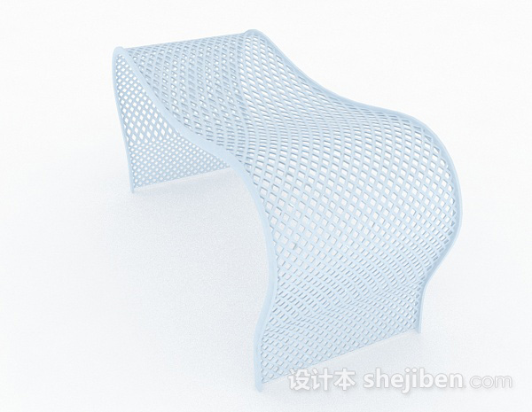 设计本创意个性简约休闲椅3d模型下载