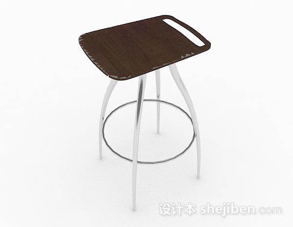 设计本简约休闲椅子3d模型下载