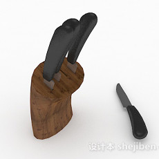 厨房刀具3d模型下载