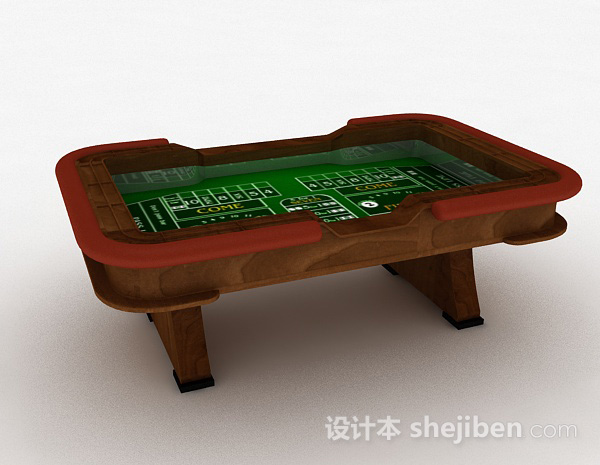 娱乐赌桌3d模型下载