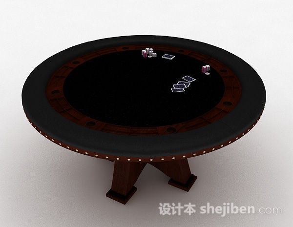 设计本娱乐赌桌3d模型下载