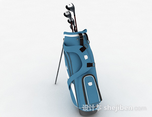 免费高尔夫球杆3d模型下载
