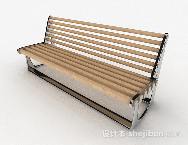 免费室外休闲椅子3d模型下载
