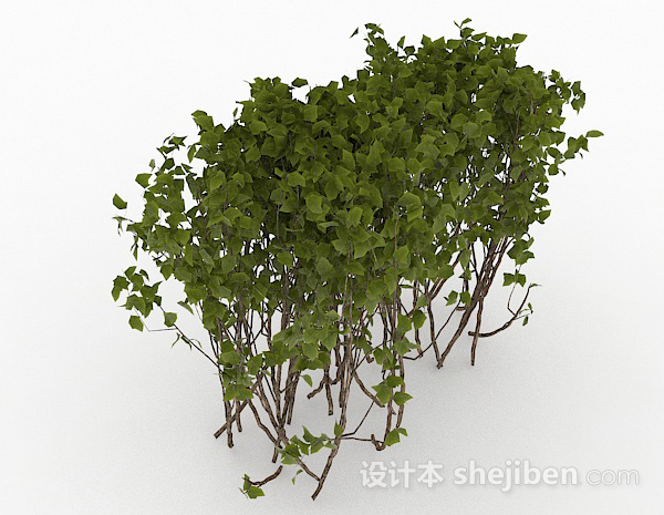 设计本室外绿草3d模型下载
