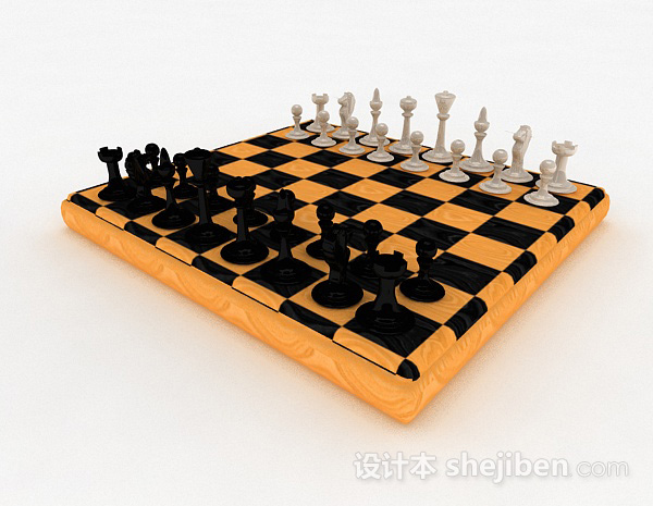 西洋棋3d模型下载