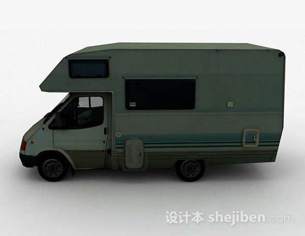 设计本小货车3d模型下载