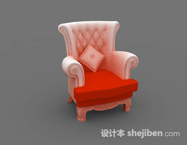 总统椅子3d模型下载