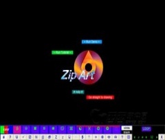七彩艺术画电脑手绘软件(Zip Art) v1.0 中文免费下载