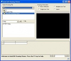 autocad文件查看器(AutoCAD Drawing Viewer) v4.0 英文版下载