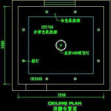 儿童房CAD实例详图素材33--CAD空间素材