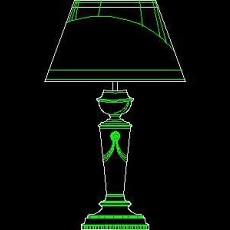 壁灯、吊灯、台灯、床头灯、筒灯、室内射灯、室外射灯、庭院灯、路灯灯具图块34--CAD图块素材