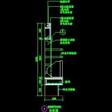 视听柜CAD祥图素材41--CAD空间素材