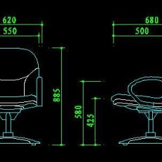 椅子家具图块素材7--CAD图块素材