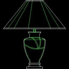 壁灯、吊灯、台灯、床头灯、筒灯、室内射灯、室外射灯、庭院灯、路灯灯具图块36--CAD图块素材