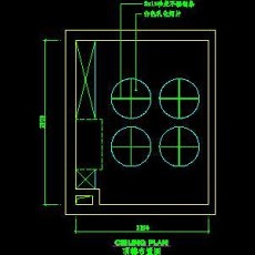 厨房实例CAD祥图71--CAD空间素材
