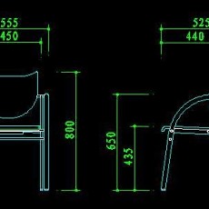 椅子家具图块素材12--CAD图块素材