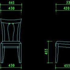 椅子家具图块素材19--CAD图块素材