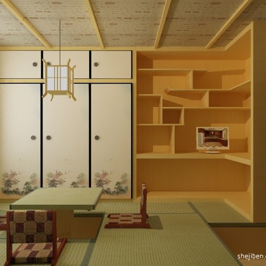 小户型装修榻榻米客厅设计效果图