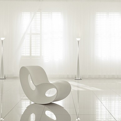 完美的白色元素工作室室内设计_720526