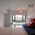 STUDIOHOME现代男孩单身卧室窗户装修效果图