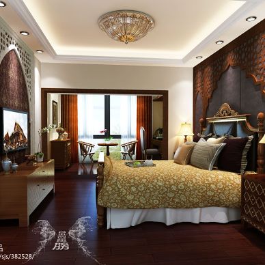 摩洛哥风格卧室装修效果图