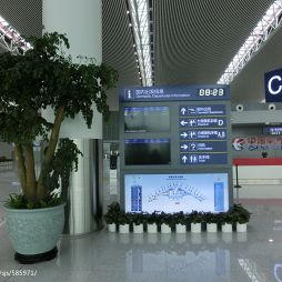 合肥新桥国际机场专用柜台及标识_864363