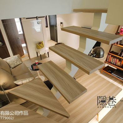 现代风格家庭楼梯踏步装修效果图大全