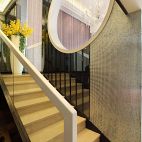 新古典美容院楼梯设计图片