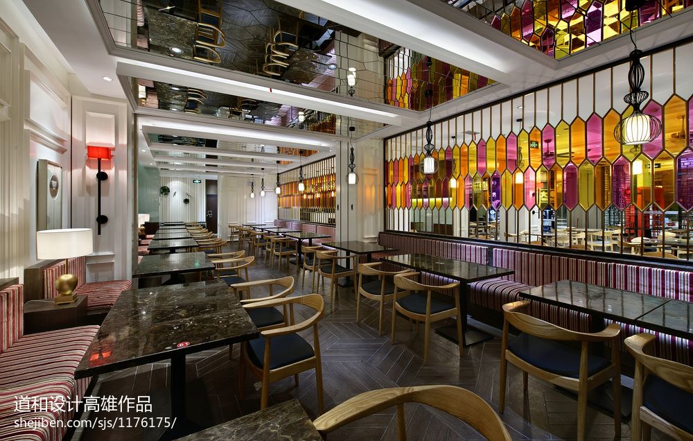中式风格茶餐厅装修设计大全