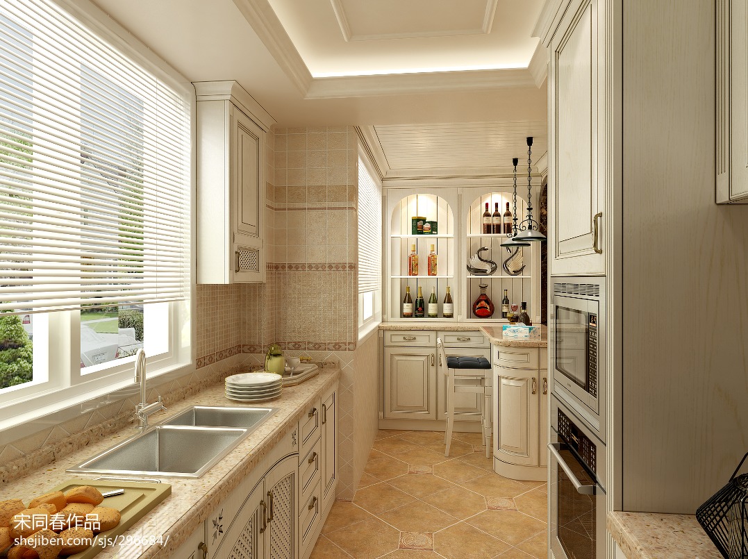 厨房卫生间装修设计效果图大全 – 设计本装修效果图