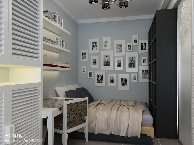 小户型卧室家装背景墙设计