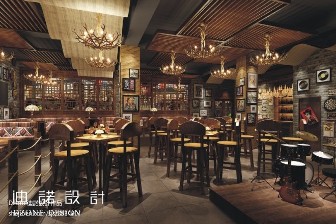 丽江风情酒吧设计