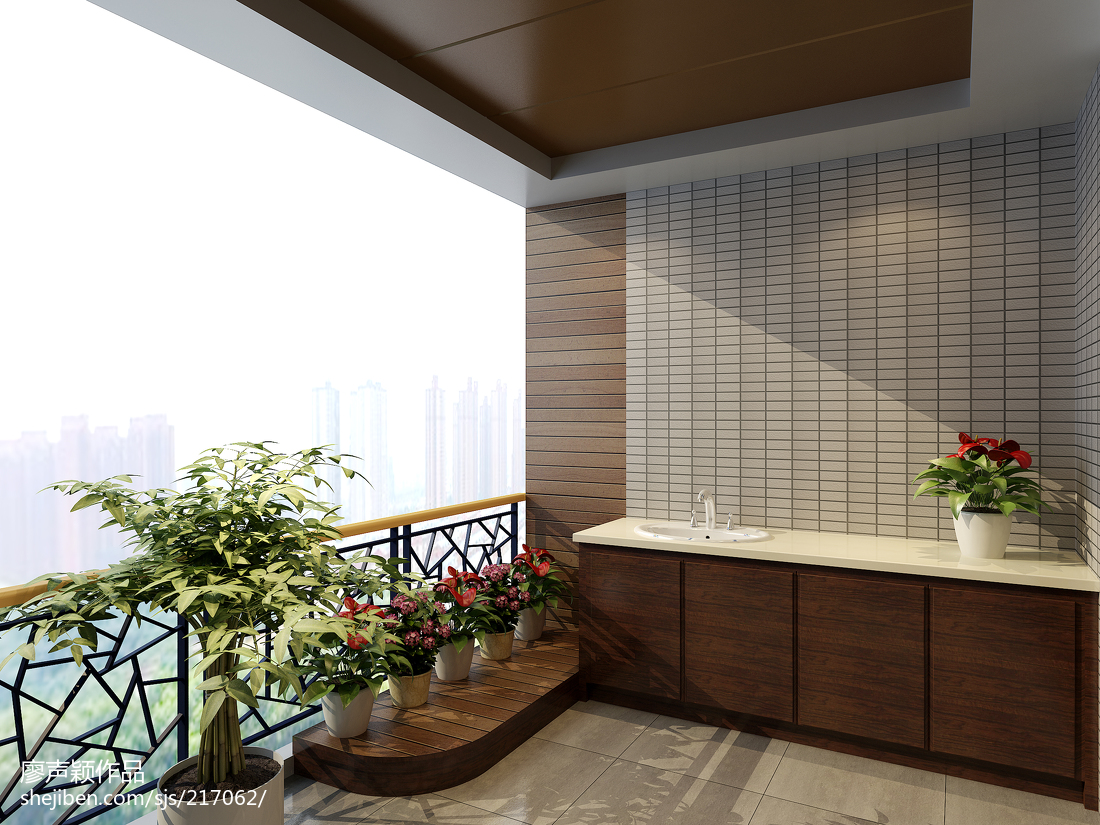 室内设计——生活阳台|空间|室内设计|ZC零 - 原创作品 - 站酷 (ZCOOL)