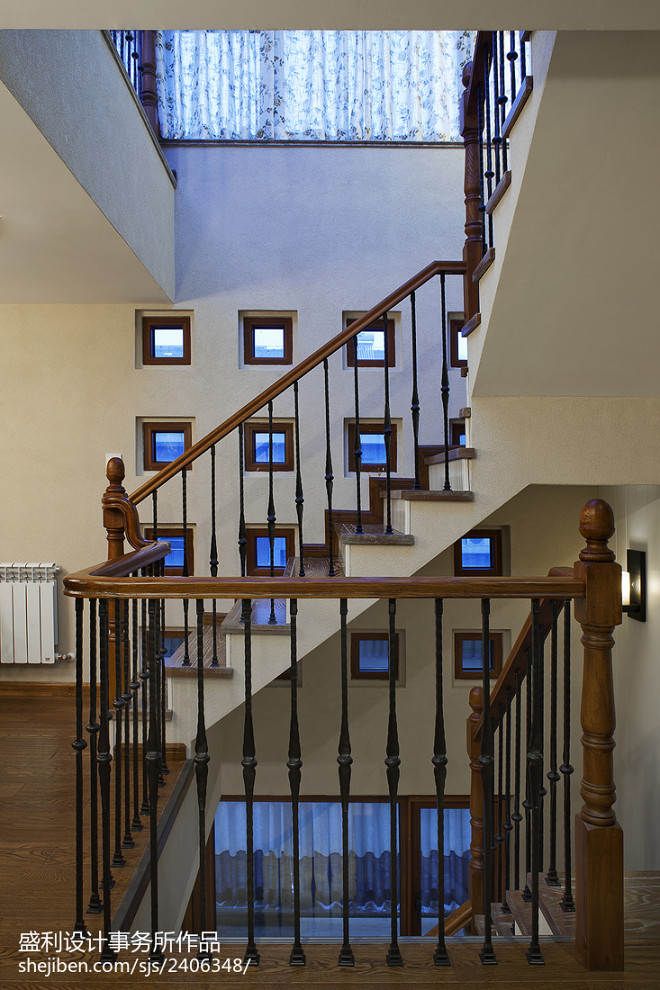 美式风格楼梯装修效果图大全欣赏